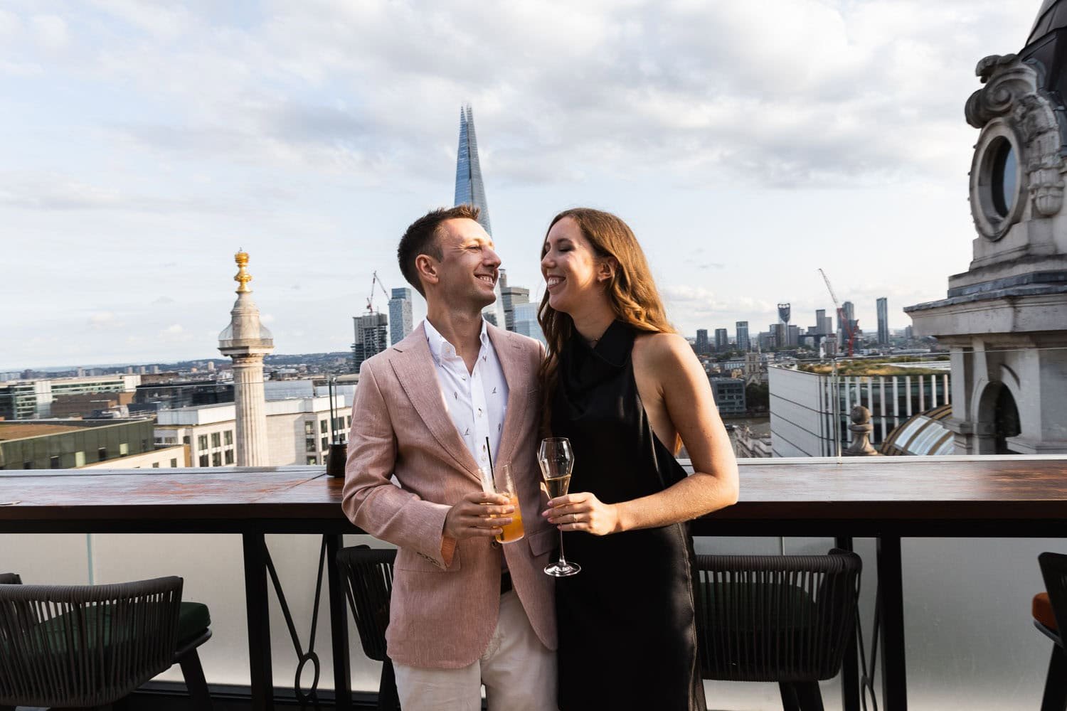 London events photographer east london uk - wagtails rooftop anniversary party