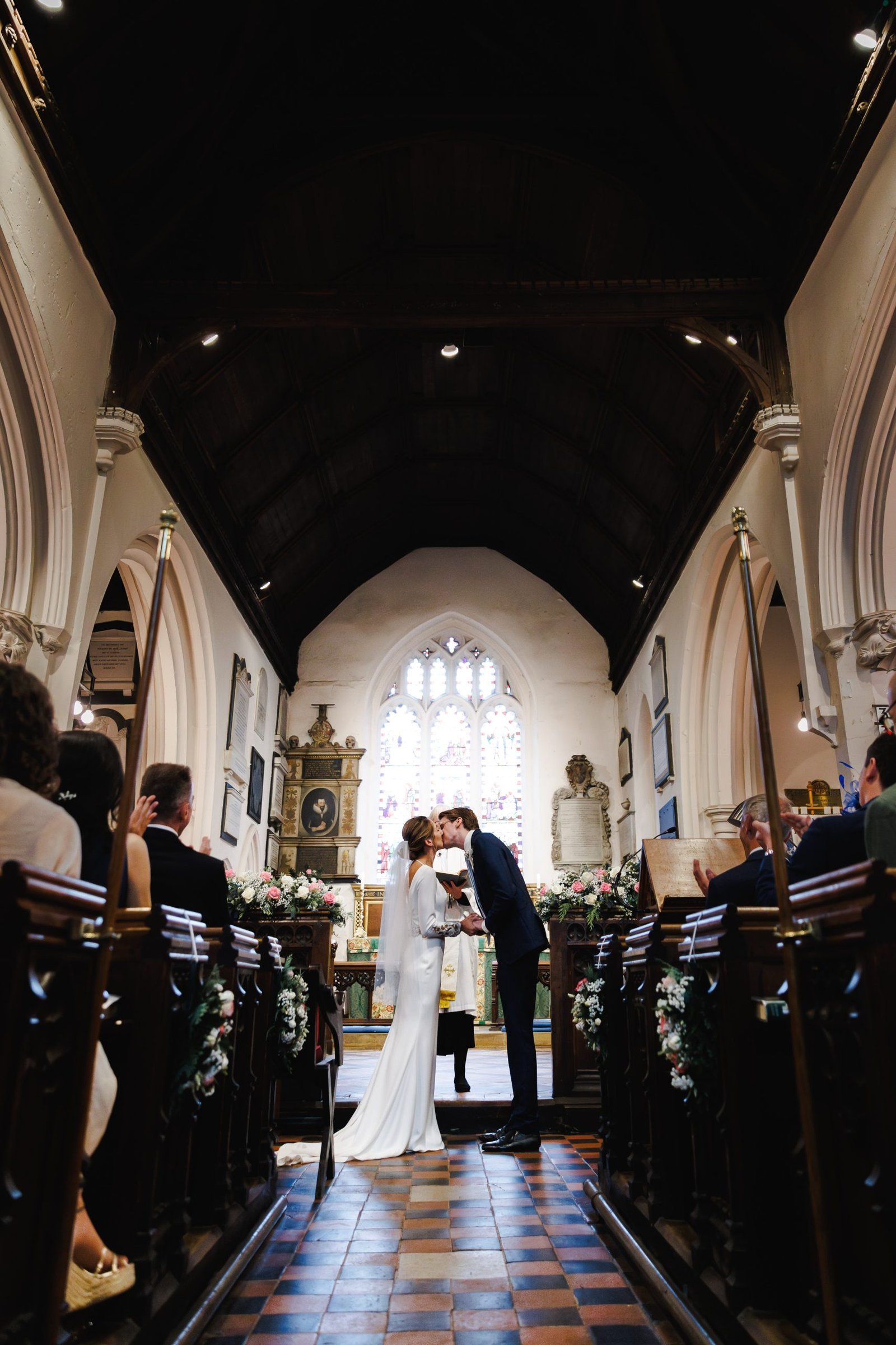 North & Central London wedding at St Monken Hadley church and The Brewery Barbican